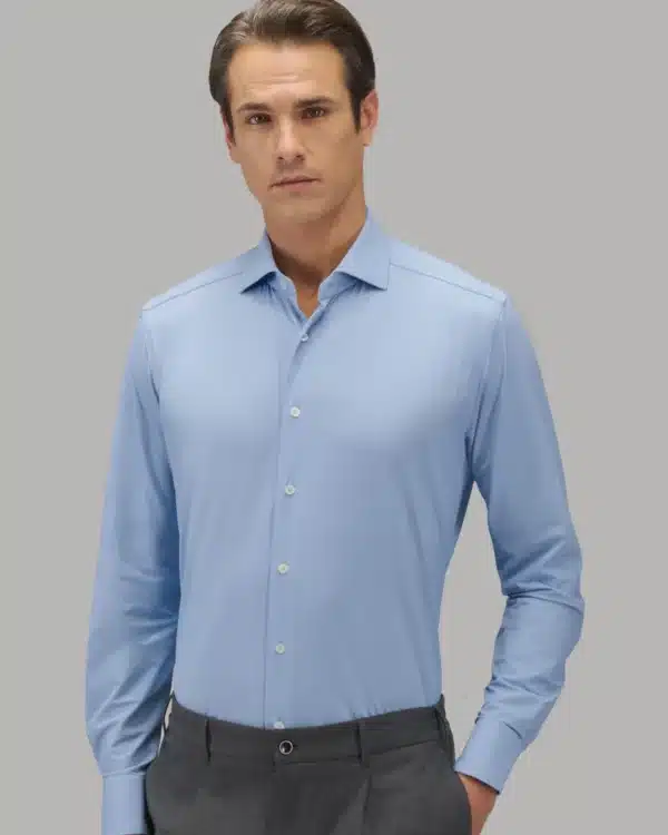 Xacus Overhemd – Active Tailor Deep Sky Blue