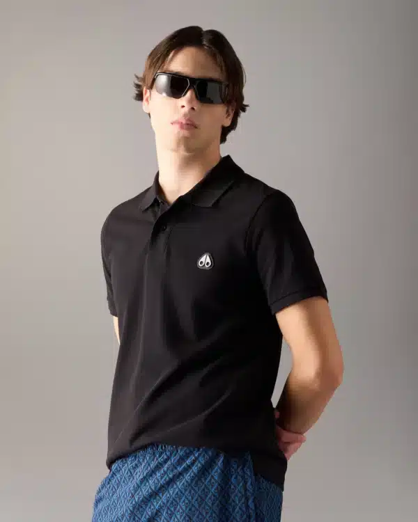 Moose Knuckles Polo - Everett Polo Black