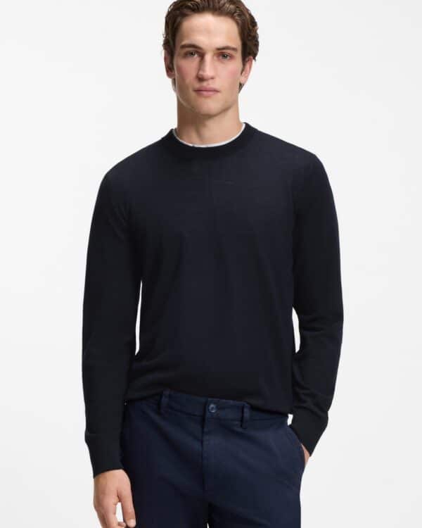 Boss Trui - H-Leno Dark Blue