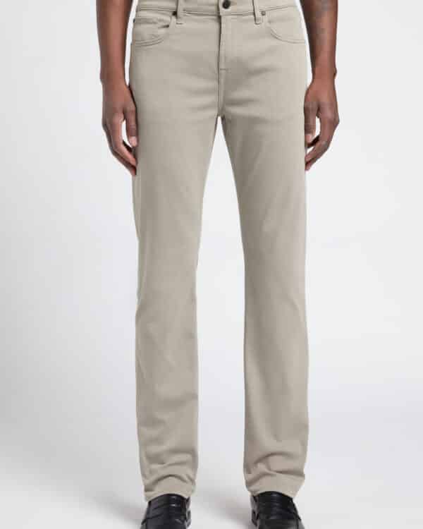 7 For All Mankind Broek - Slimmy Stretch Sateen Driftwood Taupe