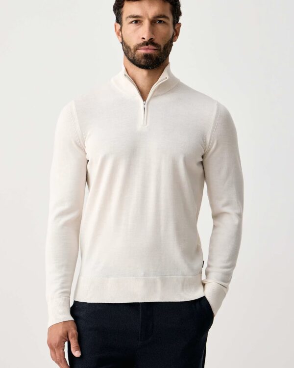 Boss Trui - H-Ebenji Open White