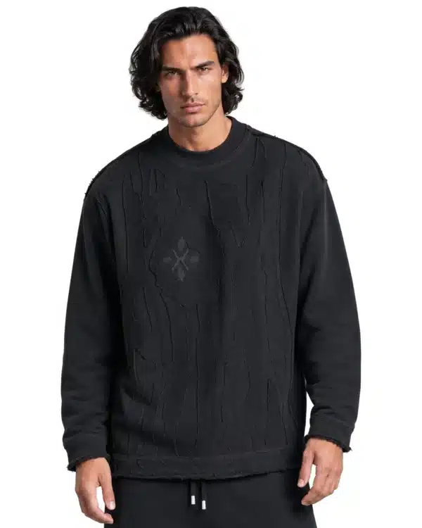 Carlo Colucci Sweater - 3D Carat 3.0 Black