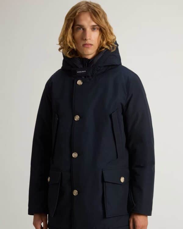 Woolrich Jas - Arctic Parka Melton Blue