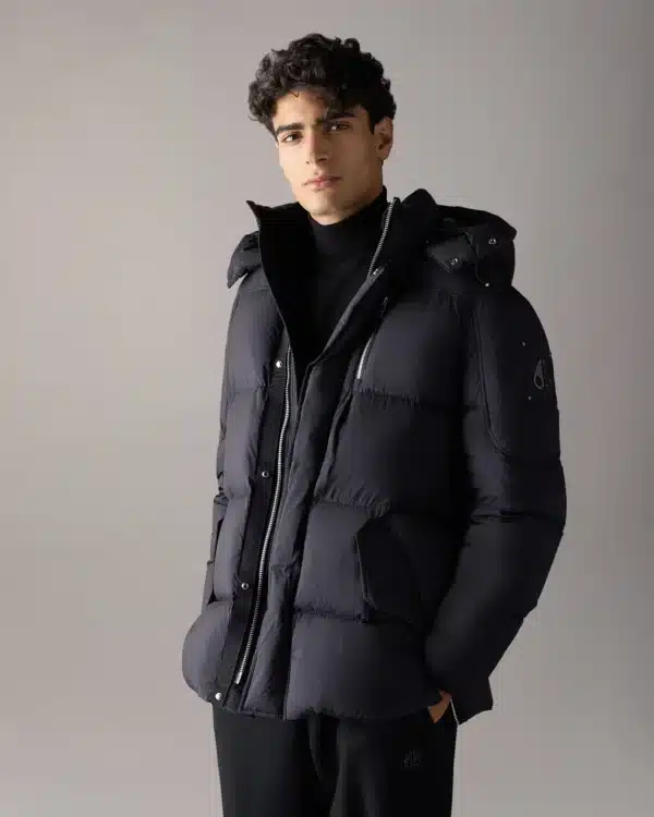 Moose Knuckles Jas - Everest 3Q Puffer Black
