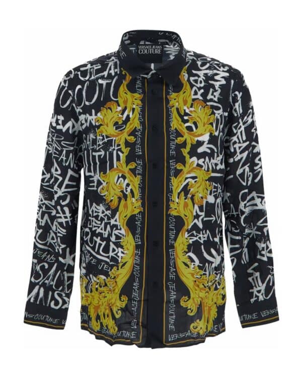 Versace Jeans Couture Overhemd - Graffiti Couture Print Shirt