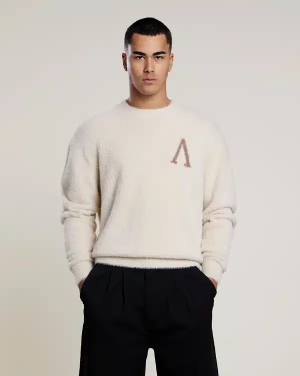 Aeden Trui - Harry Pull Off-White