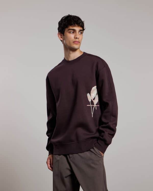Aeden Trui - Yves Sweater Ganache