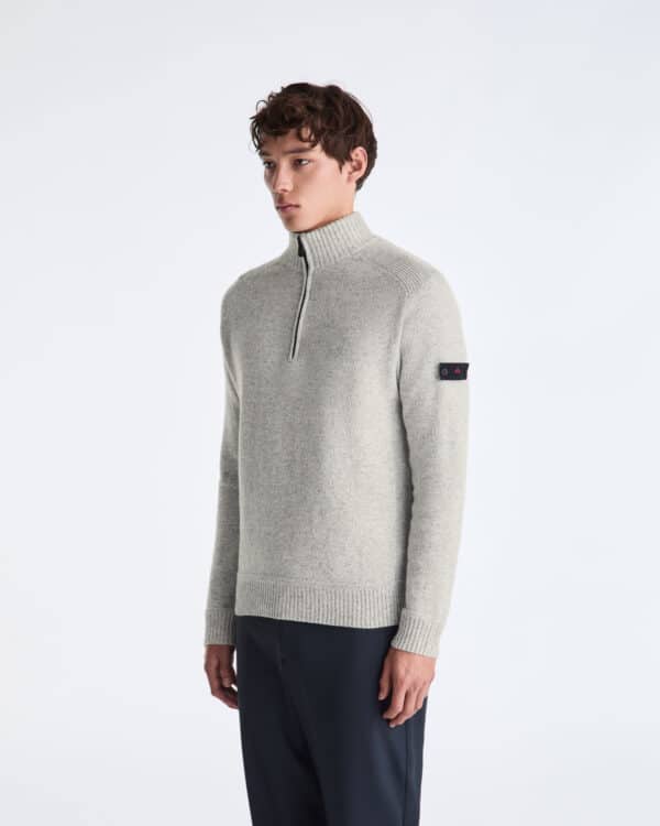 Peuterey Trui - Braille GRS 04 Medium Melange Grey