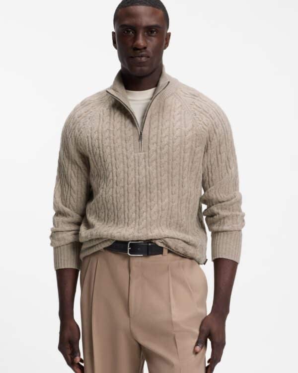 Boss Trui - H-Furore Light Brown