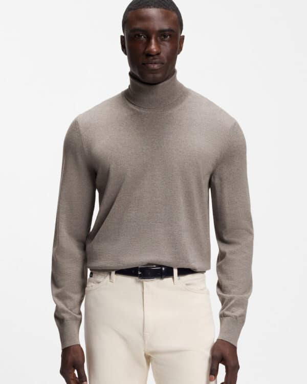Boss Trui - H-Musso Light Brown